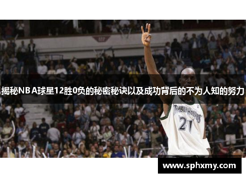 揭秘NBA球星12胜0负的秘密秘诀以及成功背后的不为人知的努力